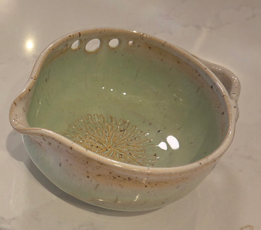 CM Pottery - Tea Green dressing bowl