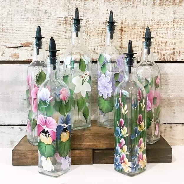 CC Crafts and Home Decor - Oil Bottles