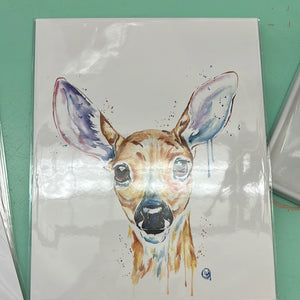 Lisa Whitehouse - Deer Painting 2023