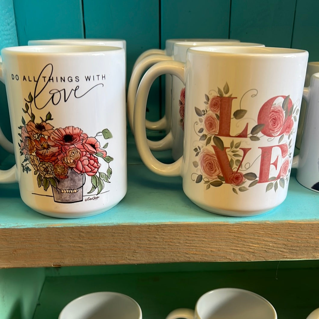CC Crafts and Home Decor - Bloom Mugs