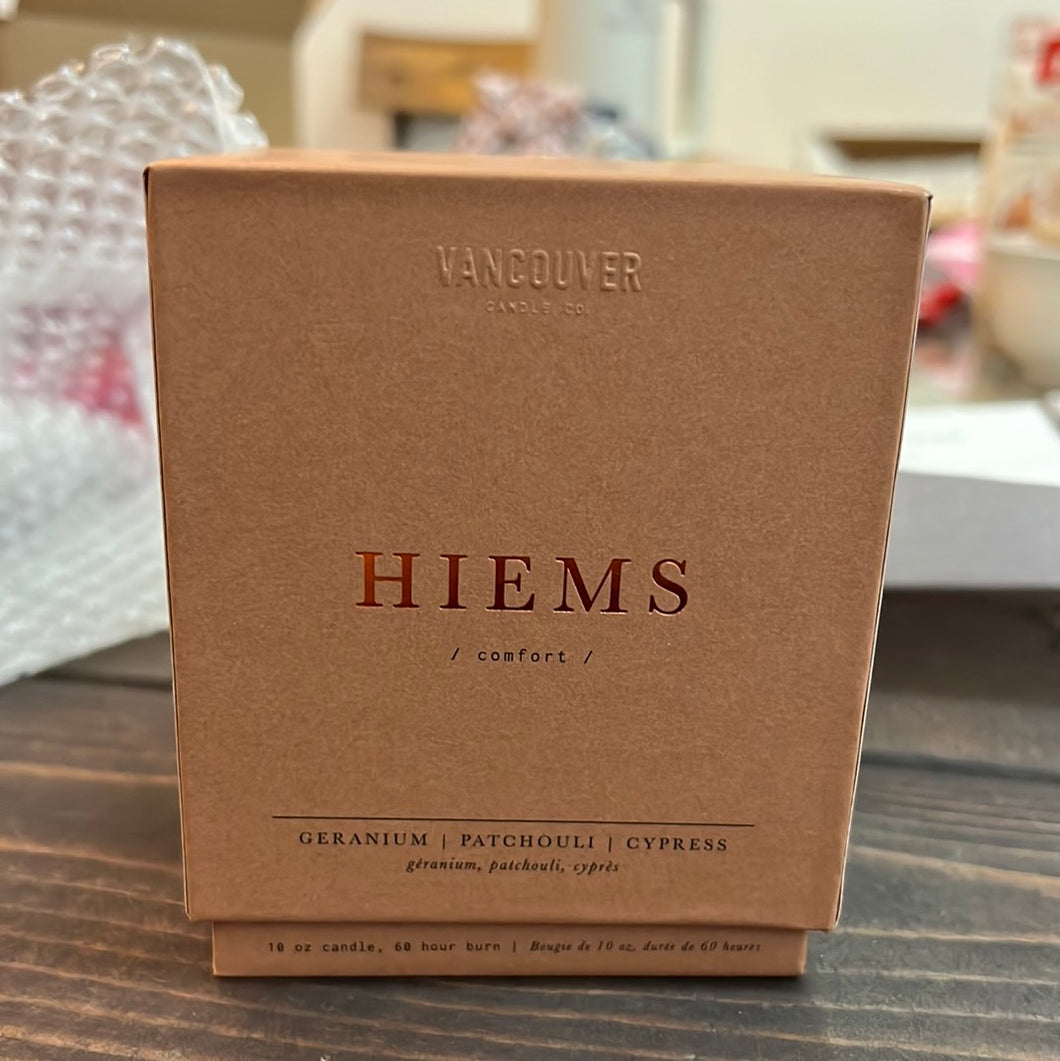 Vancouver Candle Co - Hiems
