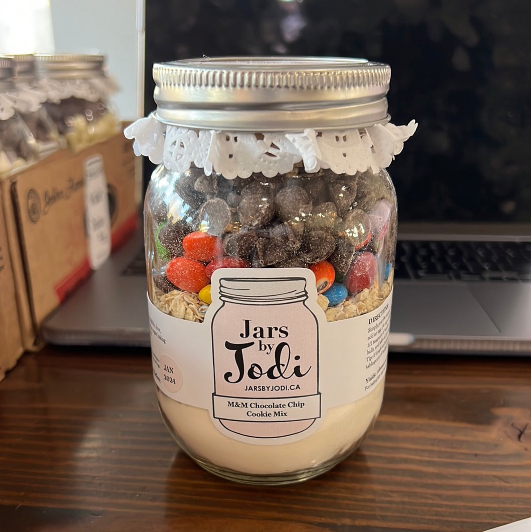 Jars by Jodi - M&M chocolate chip 2023