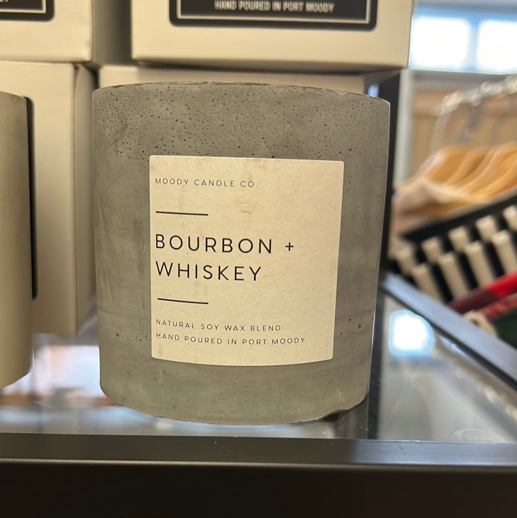 Moody Candle Co. - Bourbon + Whiskey