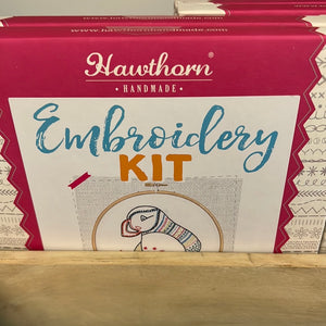 Hawthorn Handmade - Embroidery Kit 2023