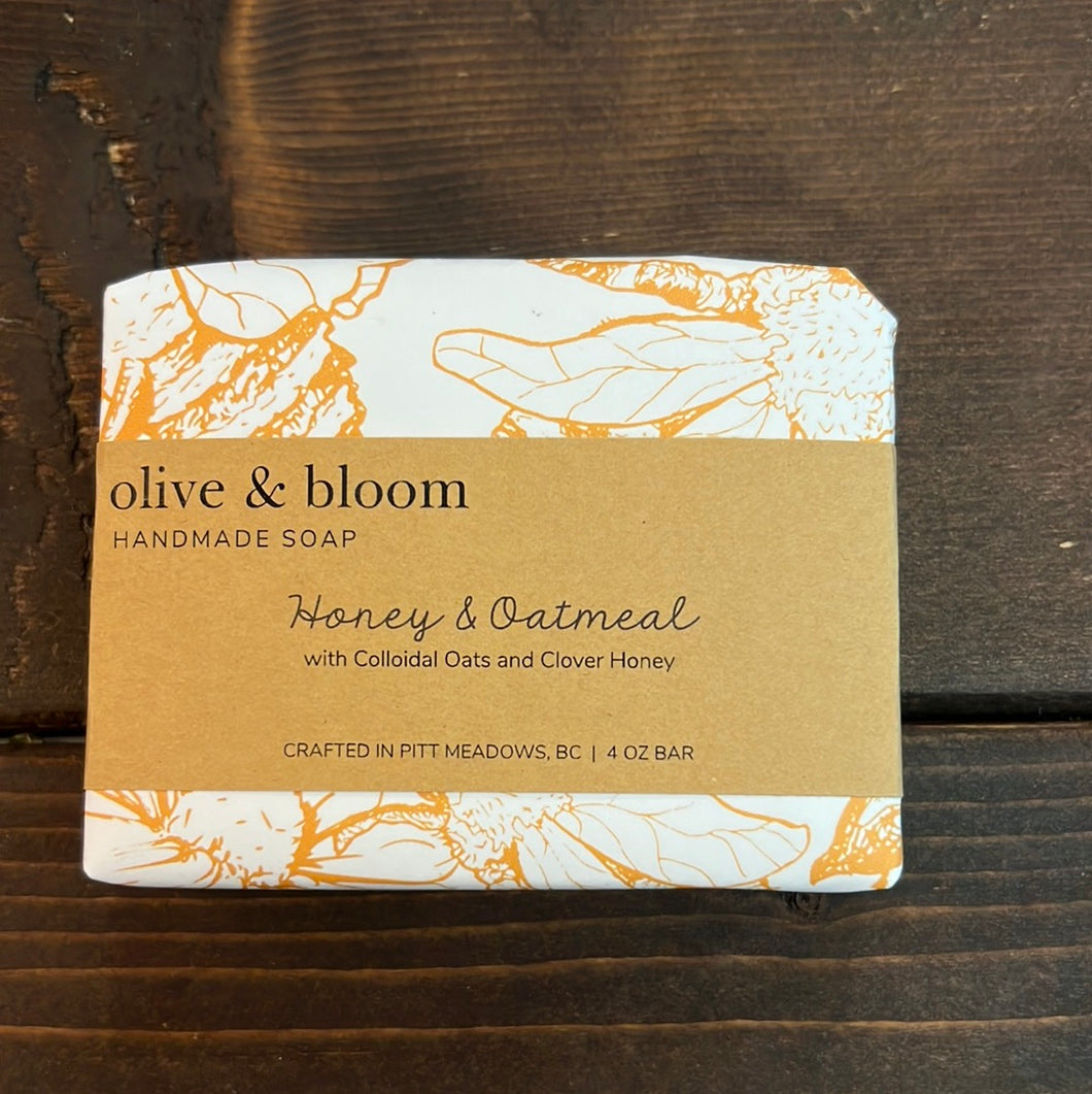 Olive & Bloom - Honey & Oatmeal Soap 2023