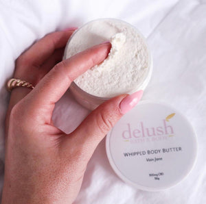 Delush Bath and Body - Whipped Body Butter "Orange Dreamsicle" (300mg) 2023