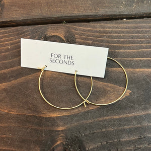 For the Seconds - Hoop Earrings 2023