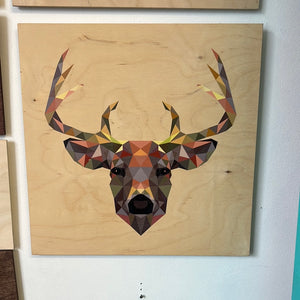 Reclaimed Print Co. - Wall Art - Deer 2023