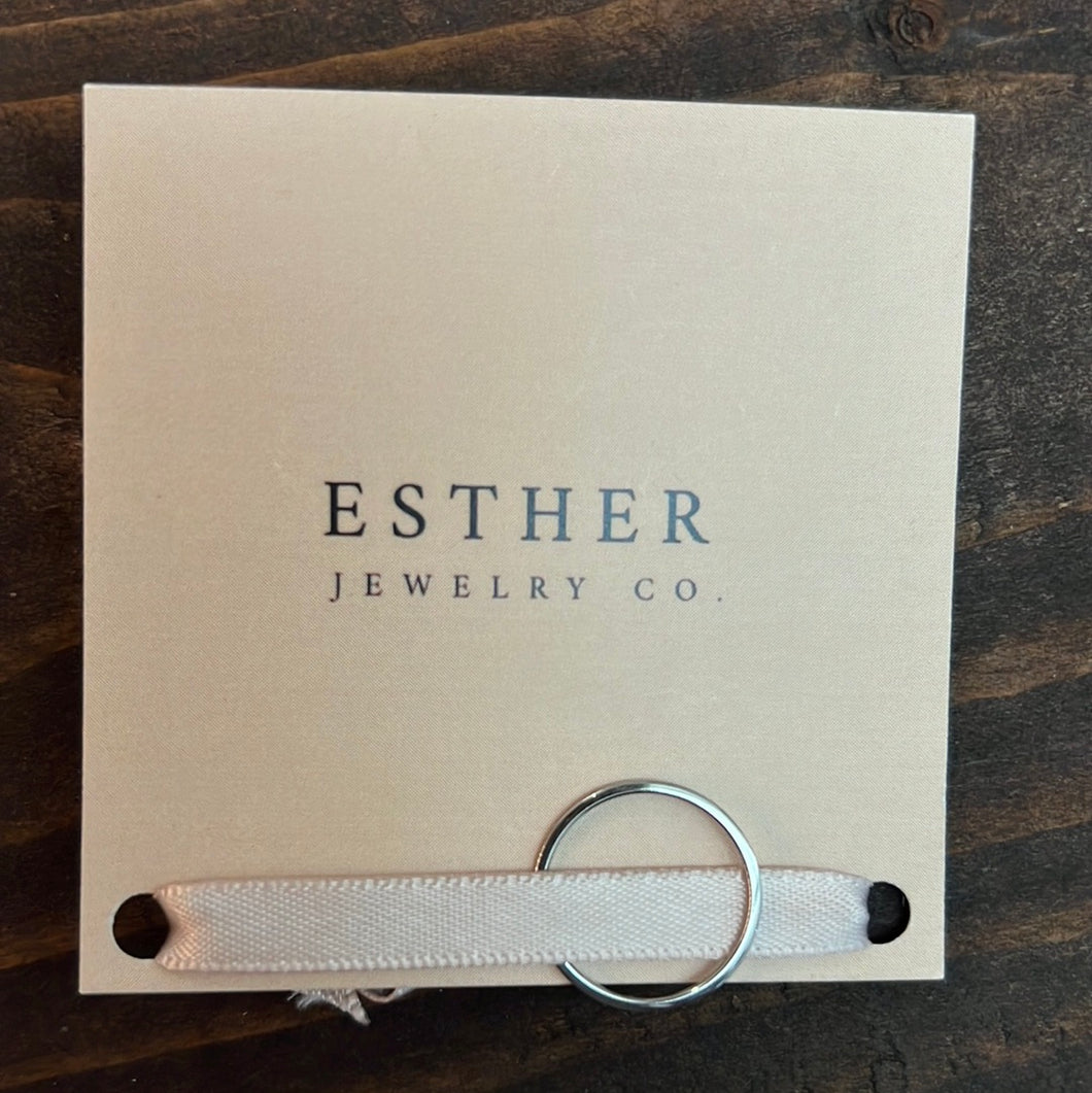 Esther Jewelry Co. - Silver ring Size 4